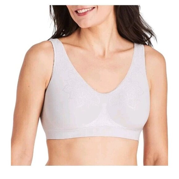 Bali Other - Bali Comfort Revolution ComfortFlex Fit Sz S Gray Shaping Wirefree Bra Foam Cup